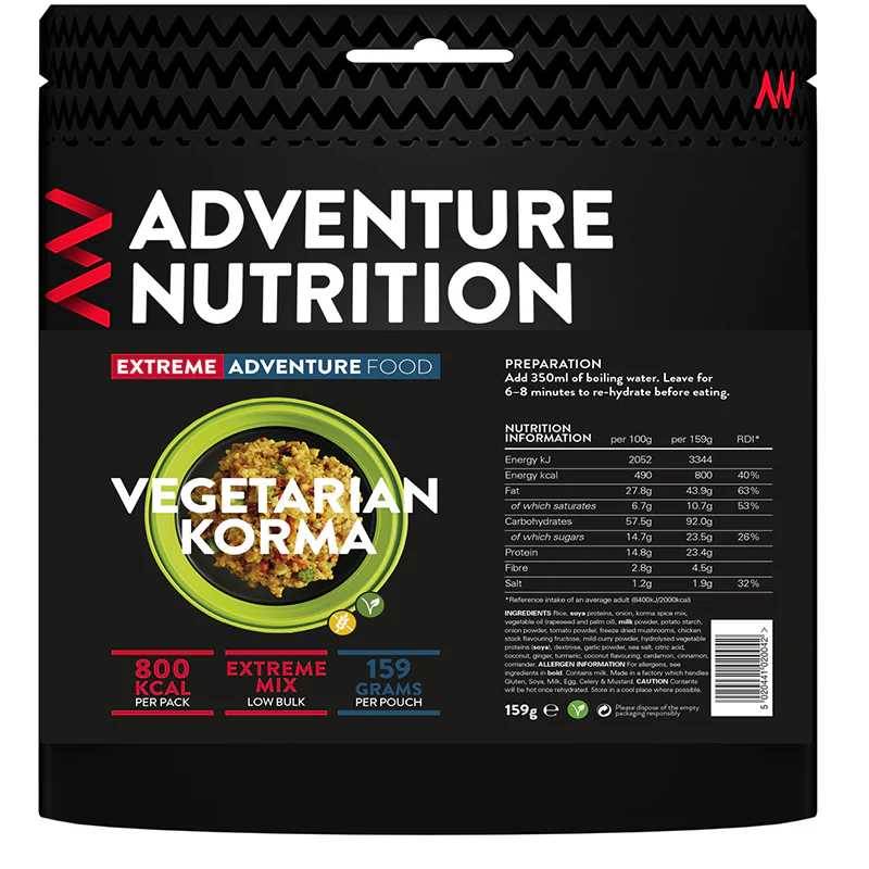 Adventure Nutrition Extreme Freeze Dried Main Meal - 800 Cal. Vegetarian-2