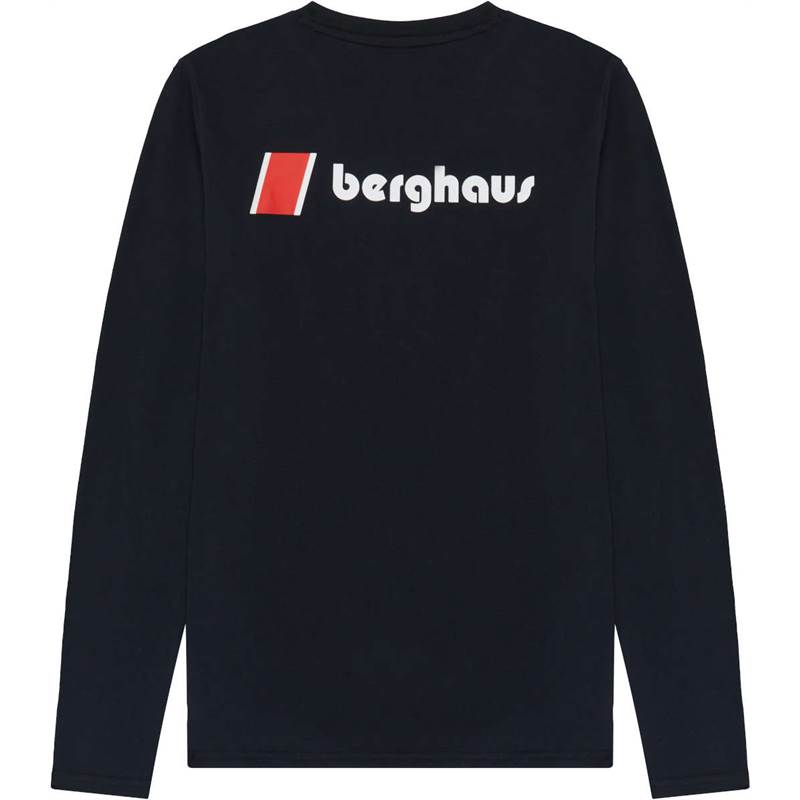 Berghaus Unisex Heritage F&Back Logo LS Top-2