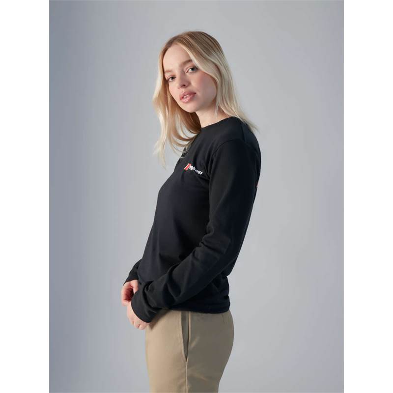 Berghaus Unisex Heritage F&Back Logo LS Top-4