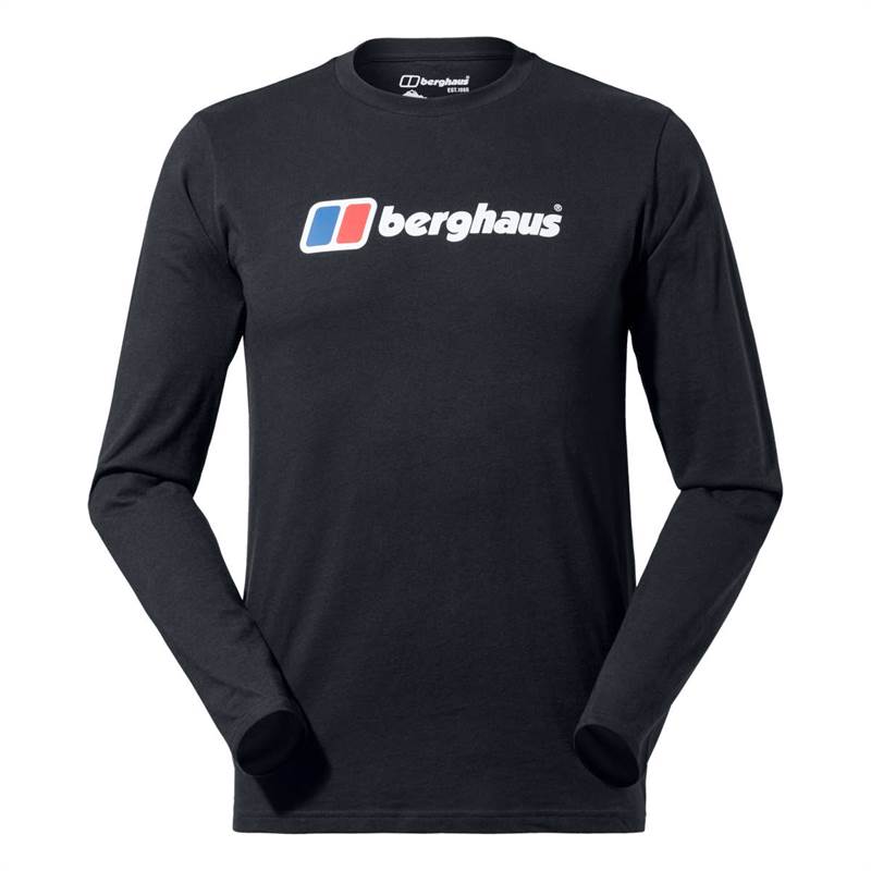 Berghaus Mens Organic Big Logo LS T-Shirt-1