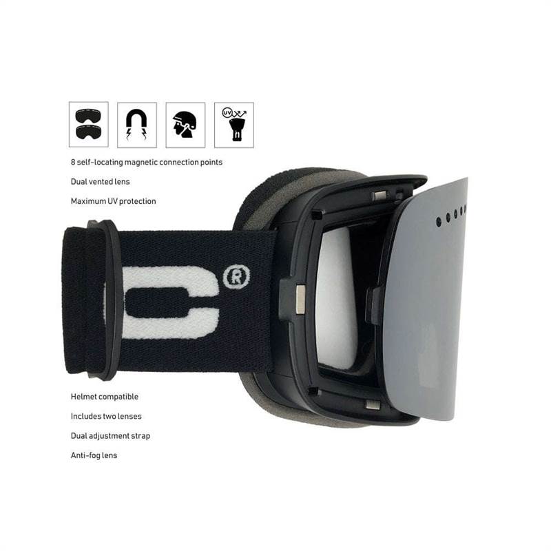 BLOC Fifty-Five Ski and Snowboard Goggles-4