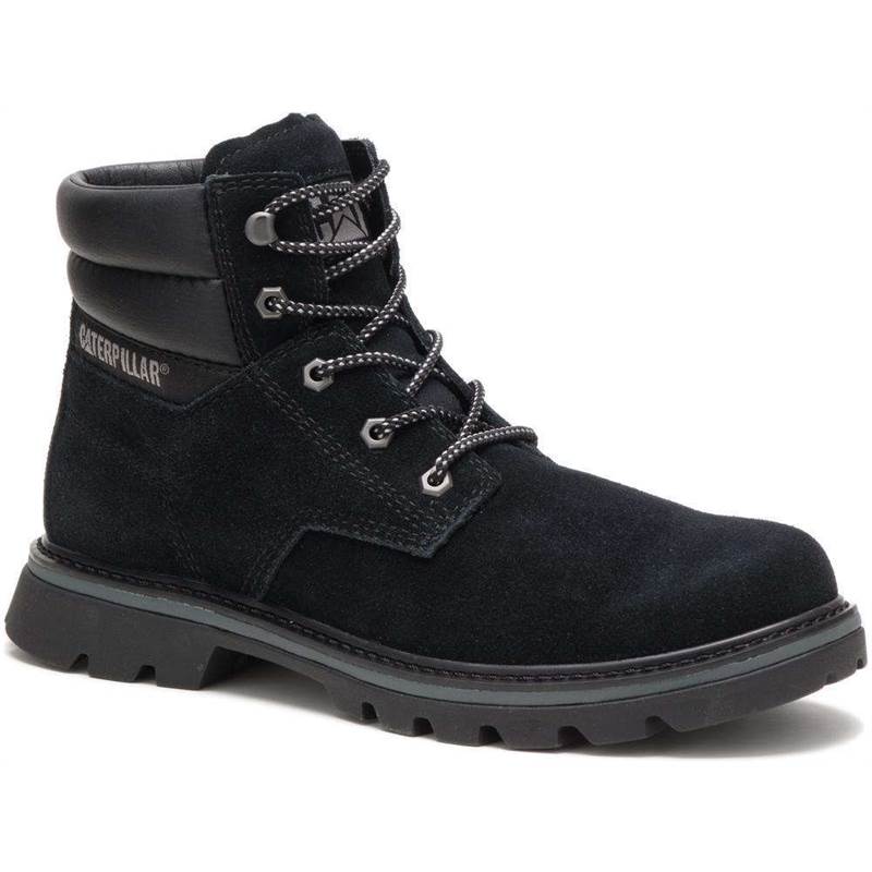 Caterpillar Mens Quadrate Wide Suede Boots-1