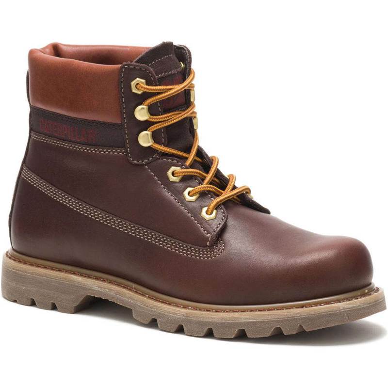 Caterpillar Mens Colorado Lux Wide Leather Boots-1