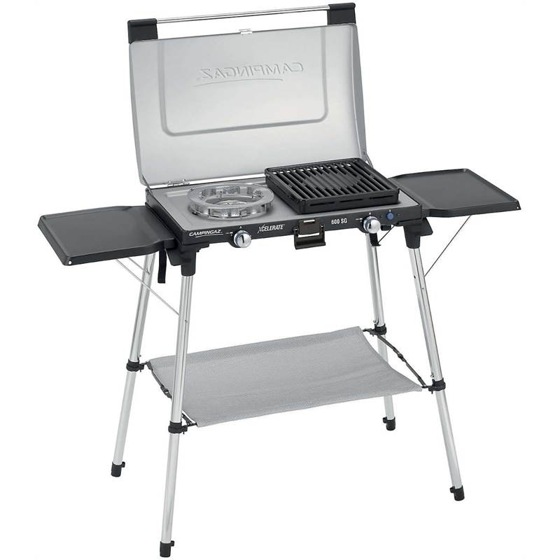 Campingaz Series 600 SG Double Burner & Grill With Stand-2