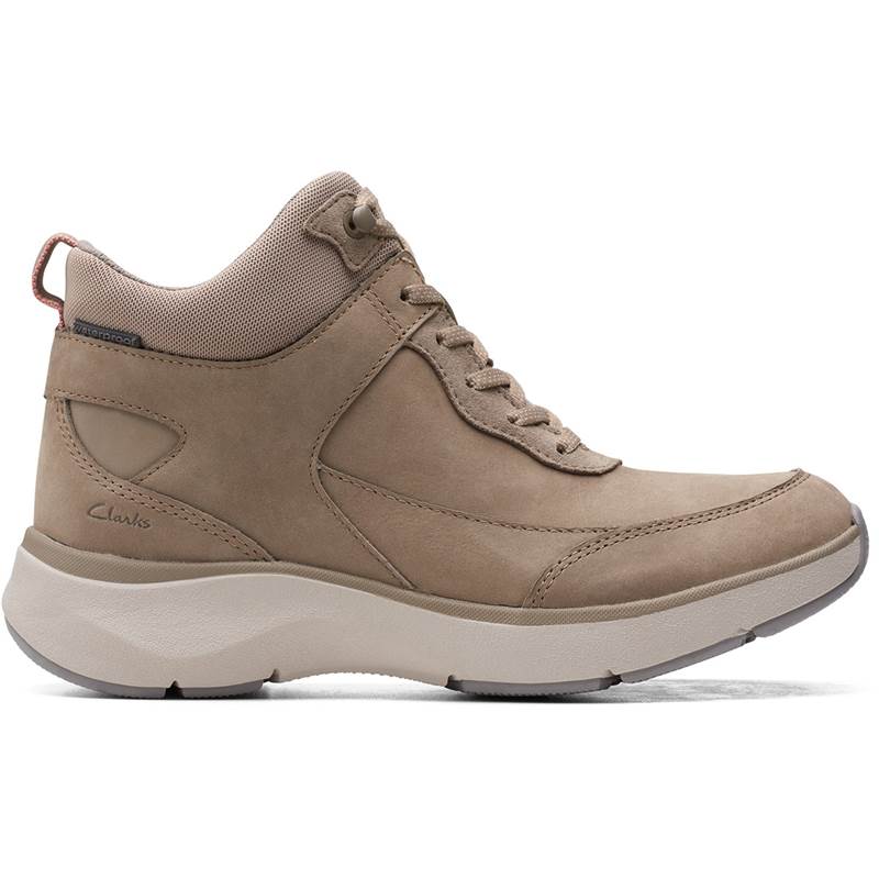 Clarks Womens Wave 2.0 Mid Boots-1