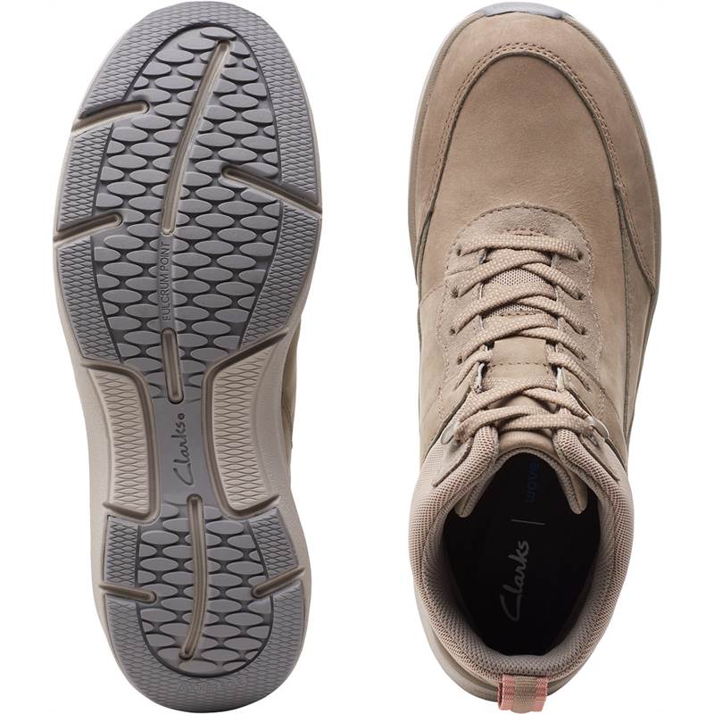 Clarks Womens Wave 2.0 Mid Boots-2