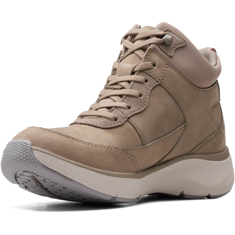 Clarks Womens Wave 2.0 Mid Boots-5