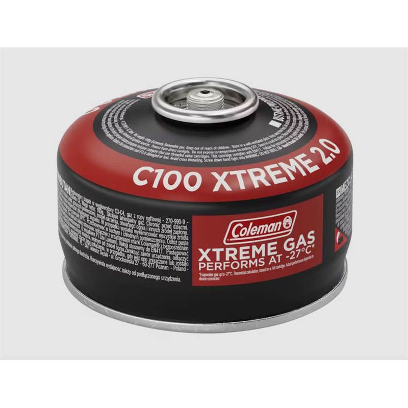 Coleman C100 Xtreme Cold Weather -27°C Screw-On Camping Stove Gas - 200g-1