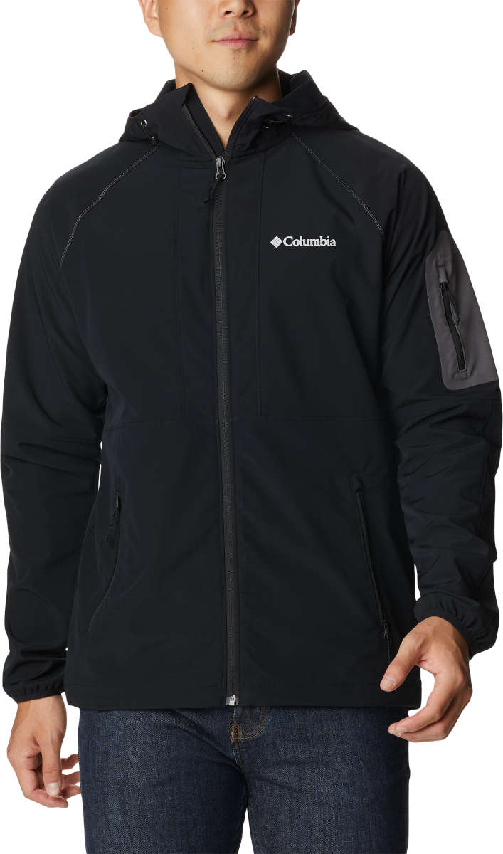 Columbia Mens Tall Heights Hooded Softshell Jacket E Outdoor