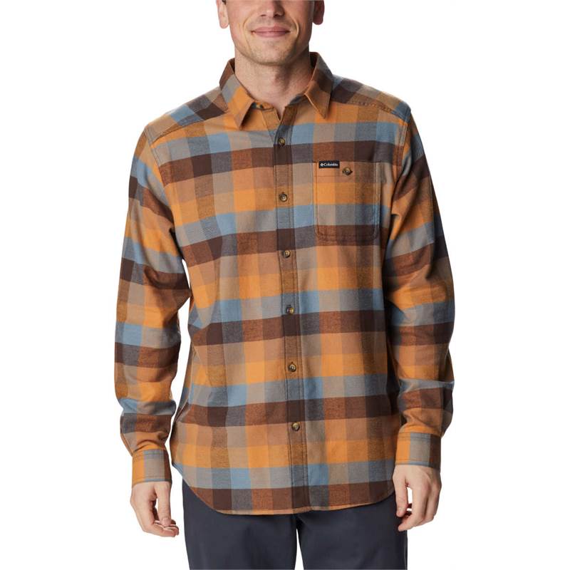 Columbia Mens Cornell Woods Flannel LS Shirt-1