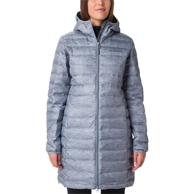 Columbia Womens Lake 22 Down Long Hooded Jacket-1