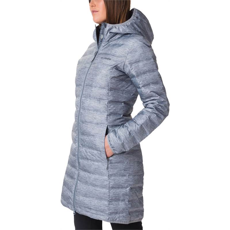 Columbia Womens Lake 22 Down Long Hooded Jacket-2