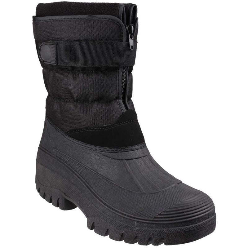 Cotswold Chase Touch Fastening and Zip-Up Winter Boots-1