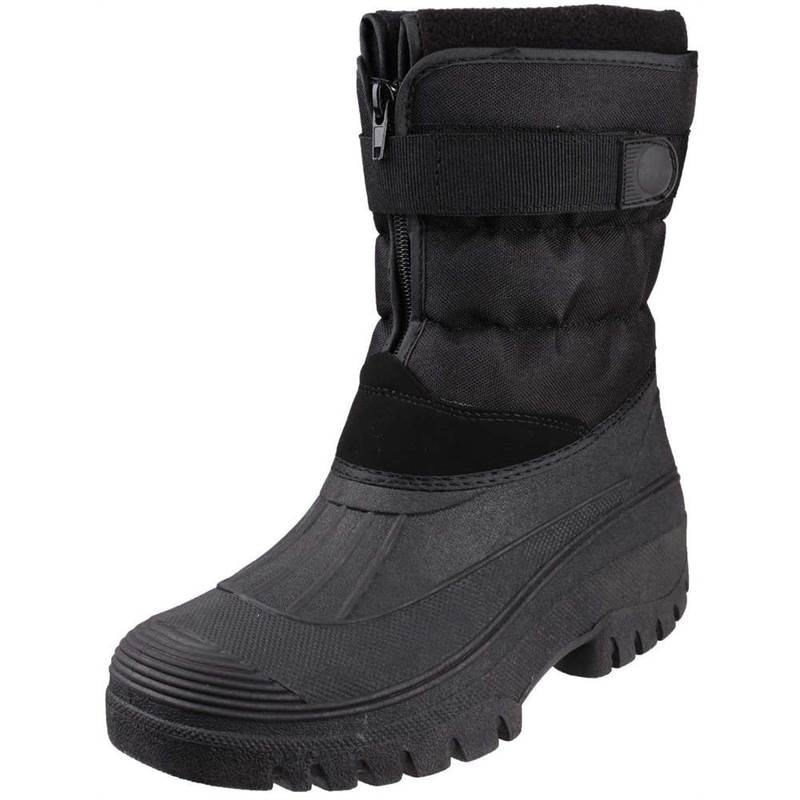 Cotswold Chase Touch Fastening and Zip-Up Winter Boots-2