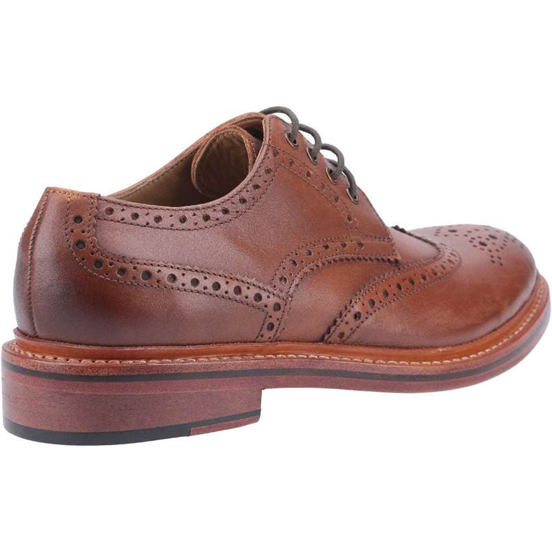Cotswold Mens Quenington Leather Goodyear Welt Lace Up Shoes-2
