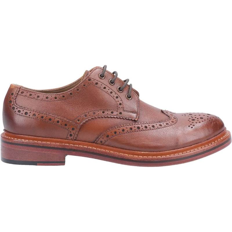 Cotswold Mens Quenington Leather Goodyear Welt Lace Up Shoes-3
