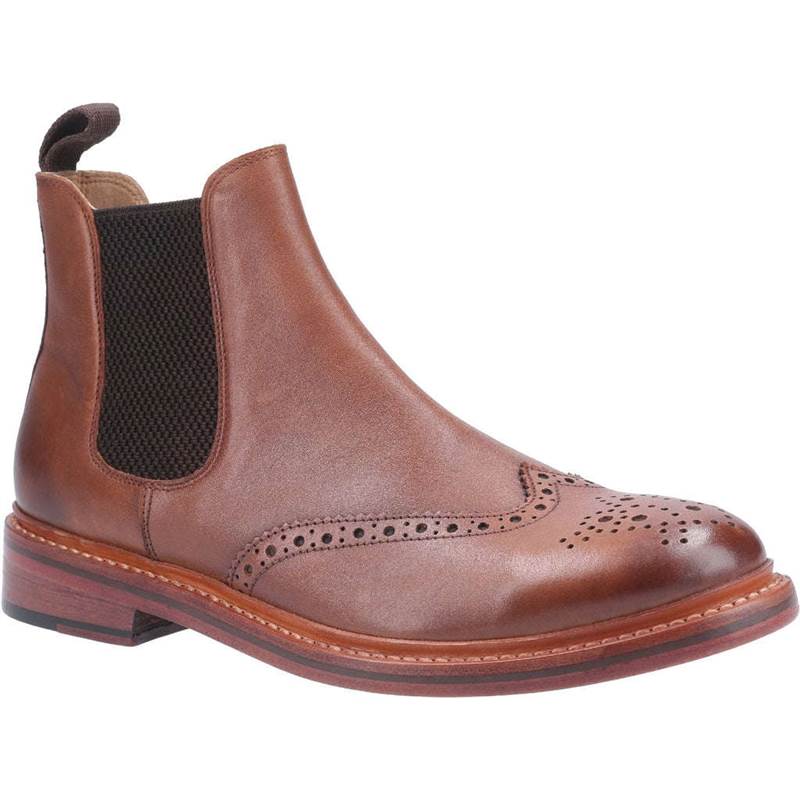 Cotswold Mens Siddington Leather Goodyear Welt Boots-1