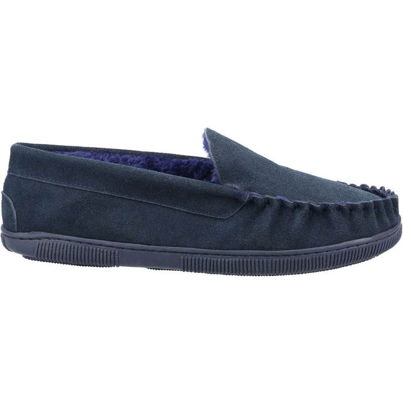 Cotswold Mens Sodbury Slip On Moccasin Slippers-3
