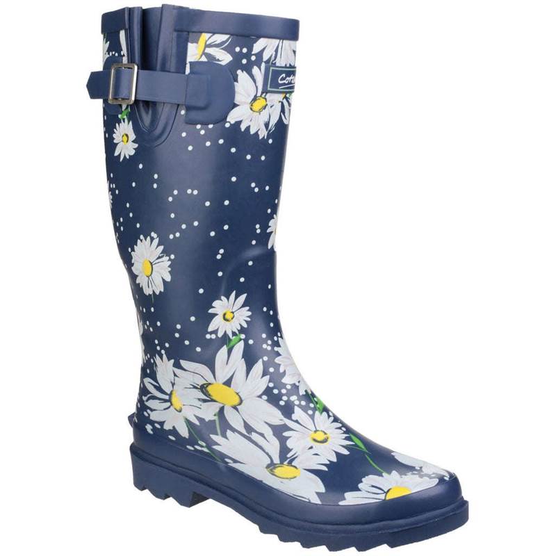 Cotswold Womens Burghley Waterproof Pull On Wellington Boots-1