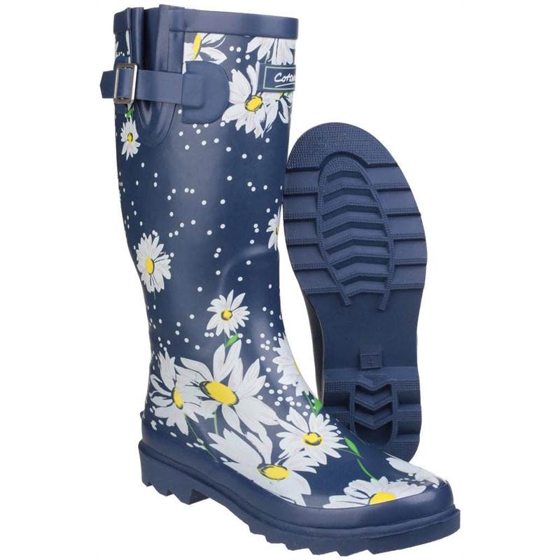 Cotswold Womens Burghley Waterproof Pull On Wellington Boots-5