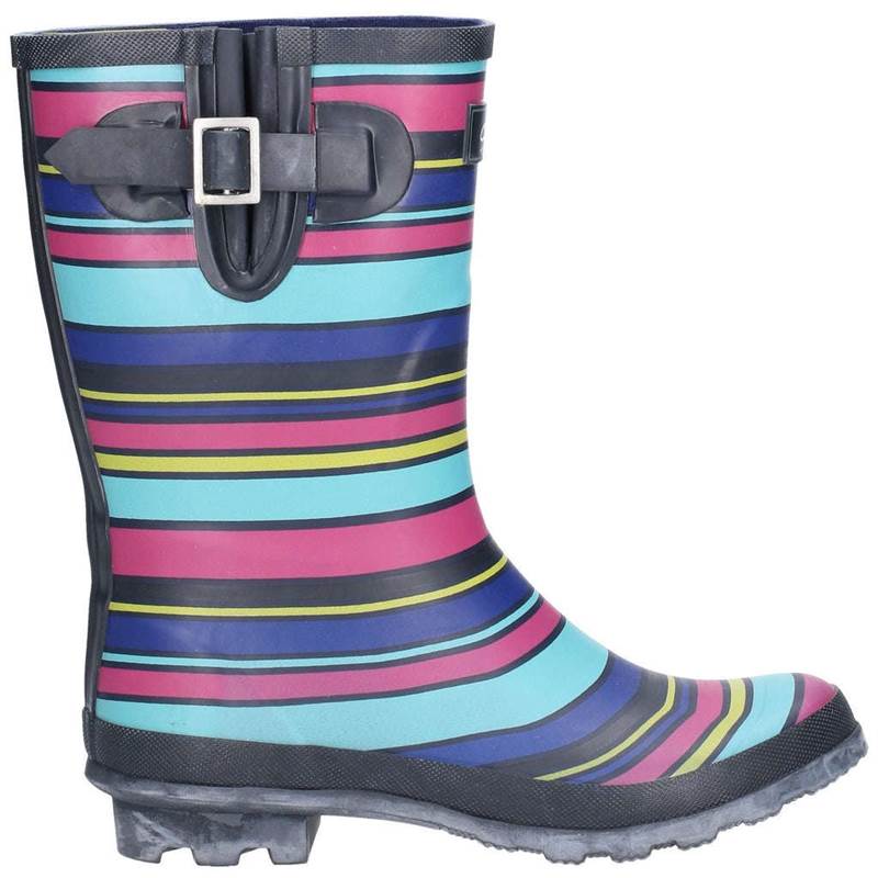 Cotswold Womens Paxford Elasticated Mid Calf Wellington Boots-2