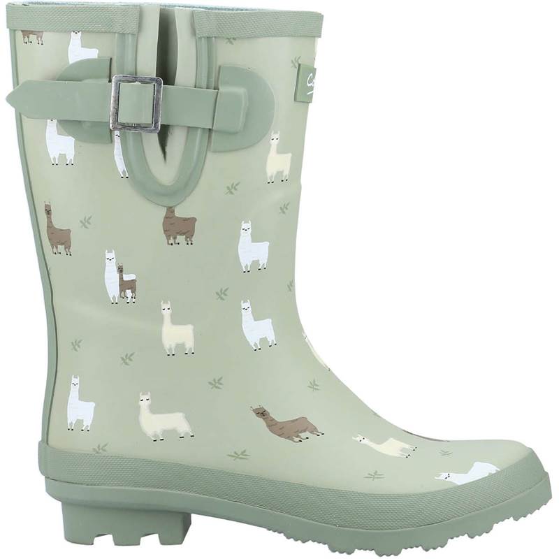 Cotswold Womens Farmyard Mid Rise Wellington Boots-2