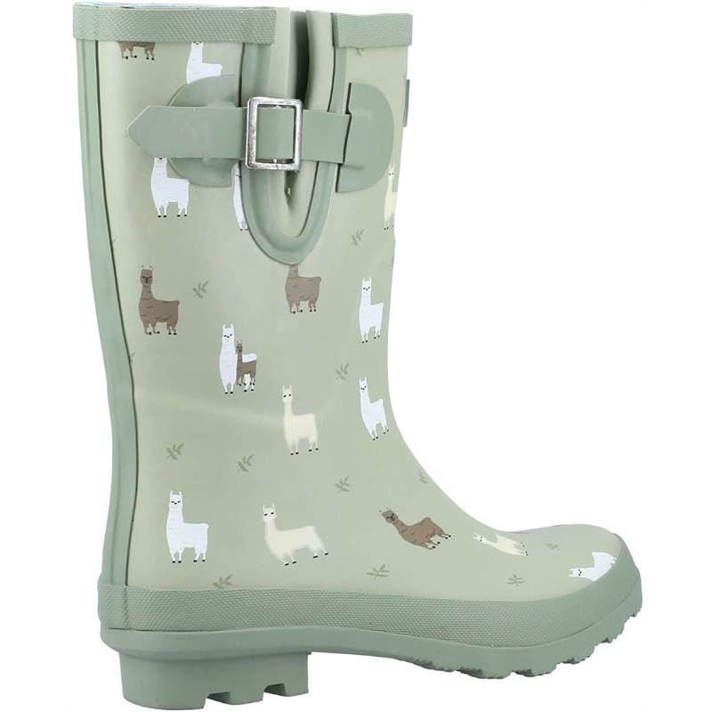 Cotswold Womens Farmyard Mid Rise Wellington Boots-3