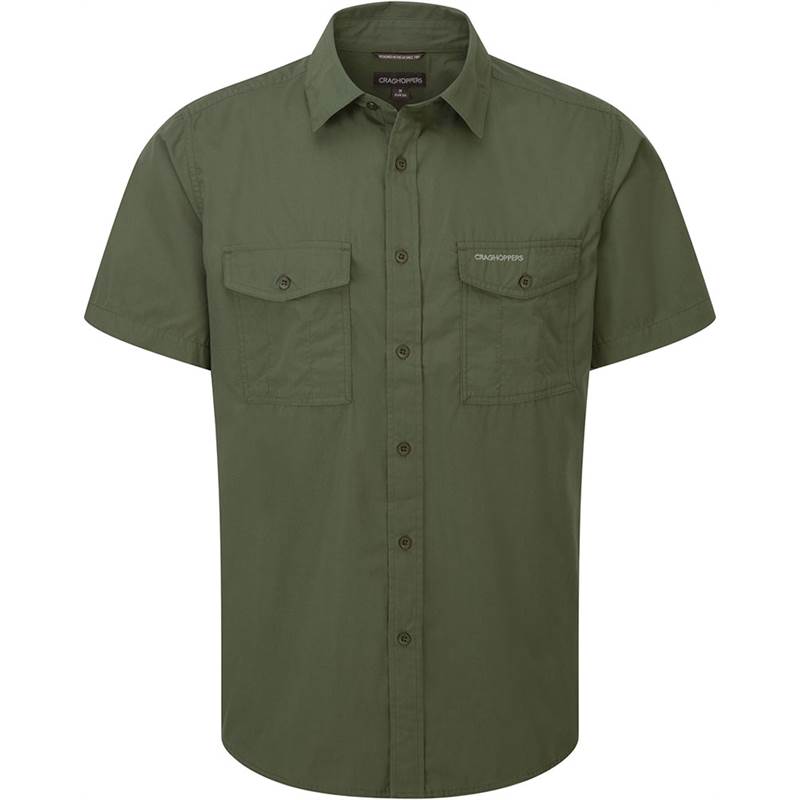Craghoppers Mens Kiwi Short Sleeved Shirt-1