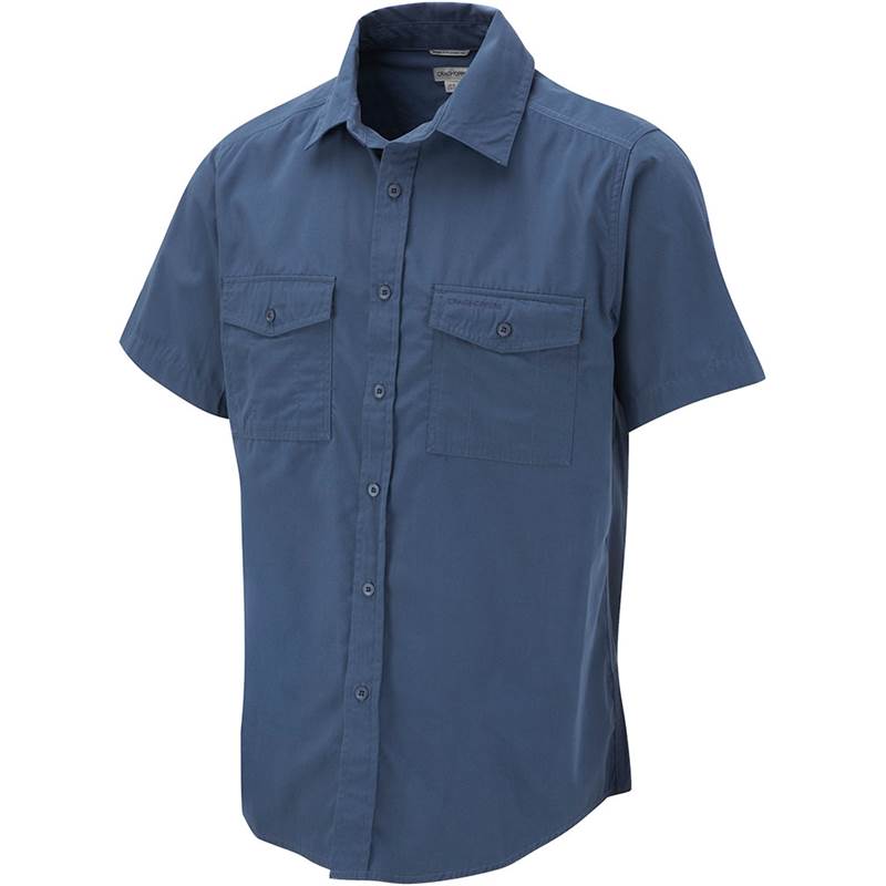Craghoppers Mens Kiwi Short Sleeved Shirt-4