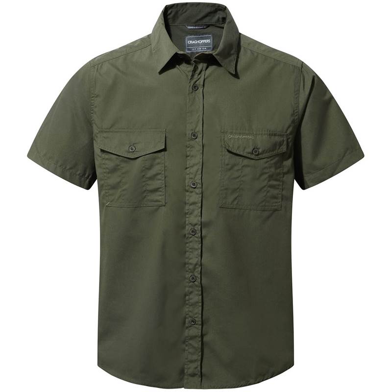 Craghoppers Mens Kiwi Short Sleeved Shirt-1