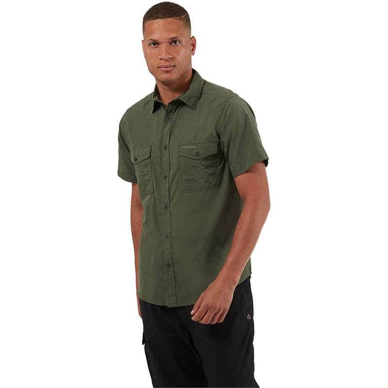 Craghoppers Mens Kiwi Short Sleeved Shirt-2