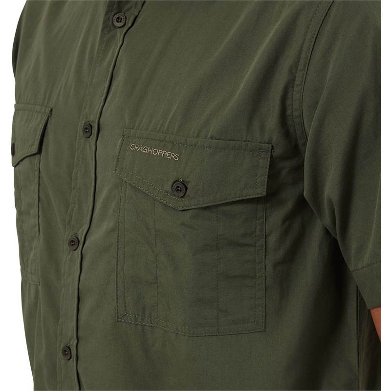 Craghoppers Mens Kiwi Short Sleeved Shirt-5