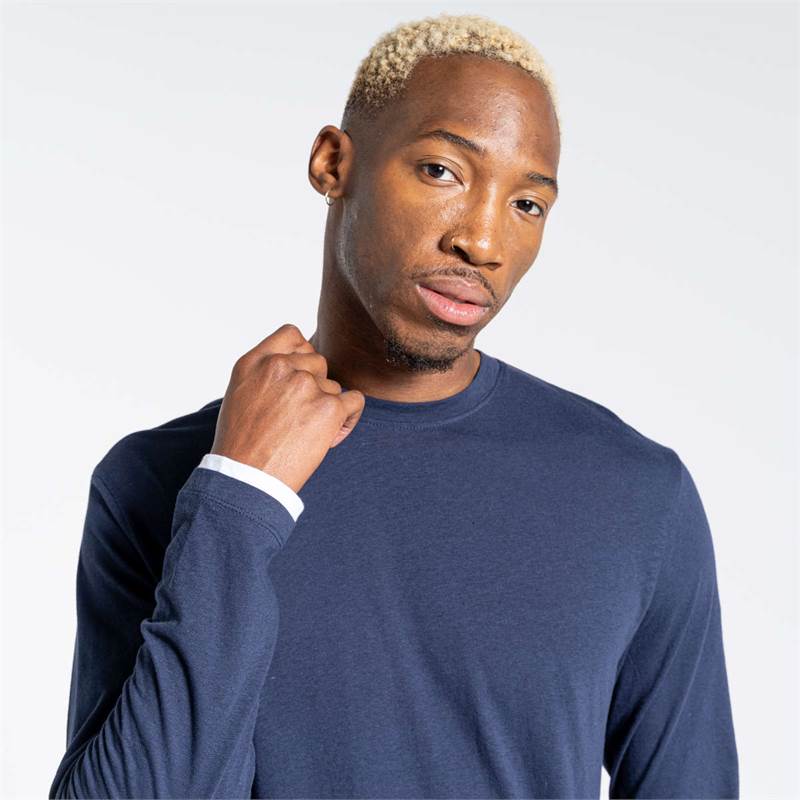 Craghoppers Mens NosiBotanical Coulter Long Sleeved T-Shirt-4