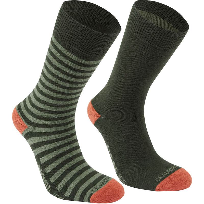 Craghoppers Kids NosiLife Kids Travel Twin Pack Socks-1