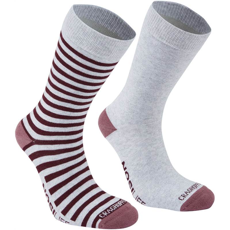 Craghoppers Kids NosiLife Kids Travel Twin Pack Socks-3