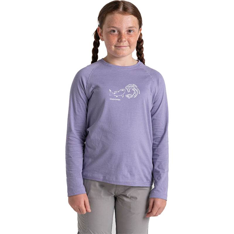 Craghoppers Kids Bates LS T-Shirt-2