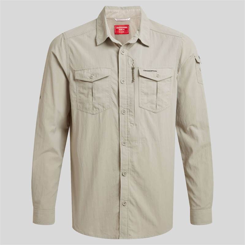 Craghoppers Mens NosiLife Adventure LS Shirt III-1