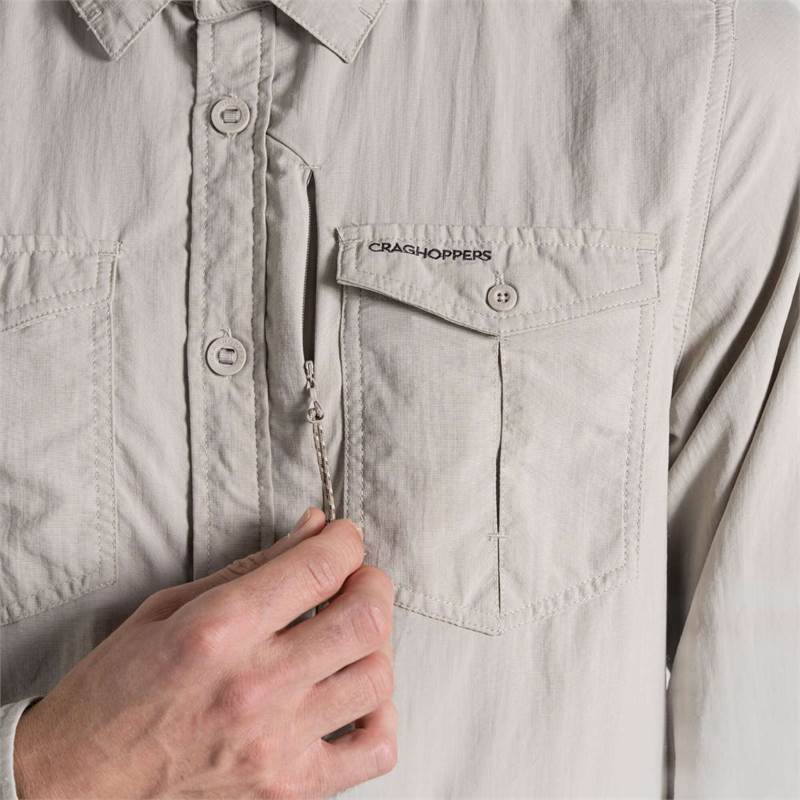 Craghoppers Mens NosiLife Adventure LS Shirt III-2
