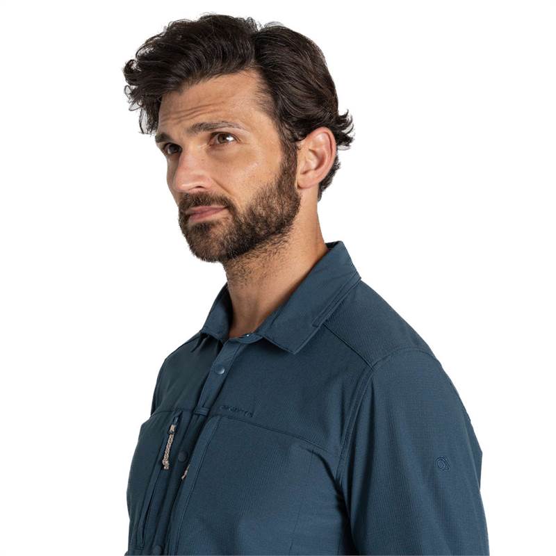 Craghoppers Mens NosiLife Pro Long Sleeved Shirt V-2