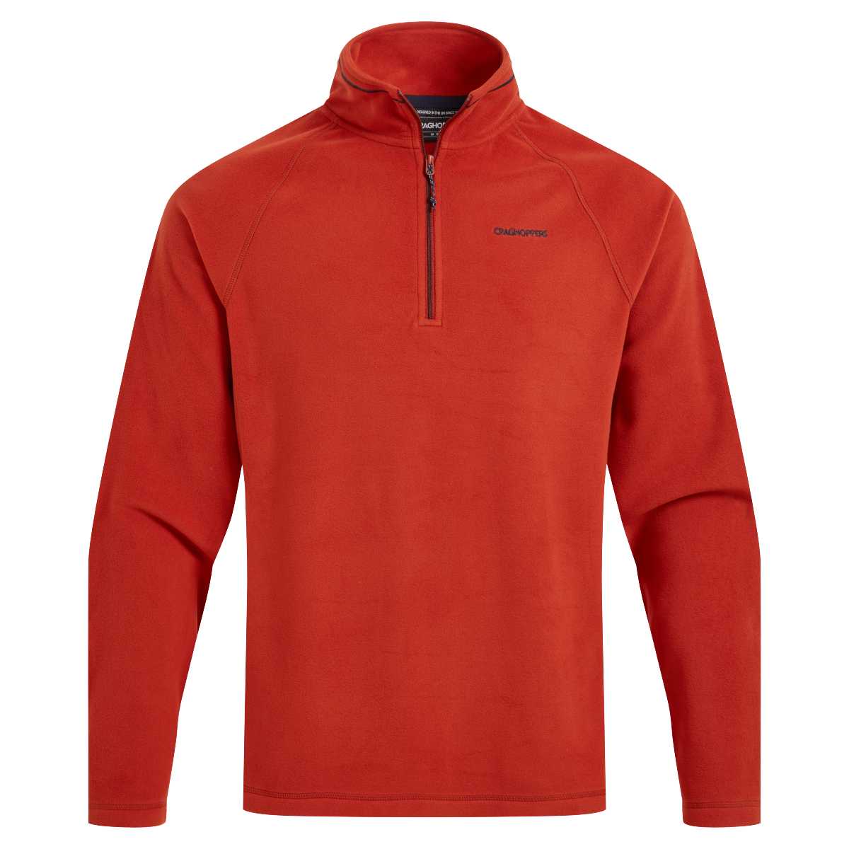 Mens fleece top half zip best sale