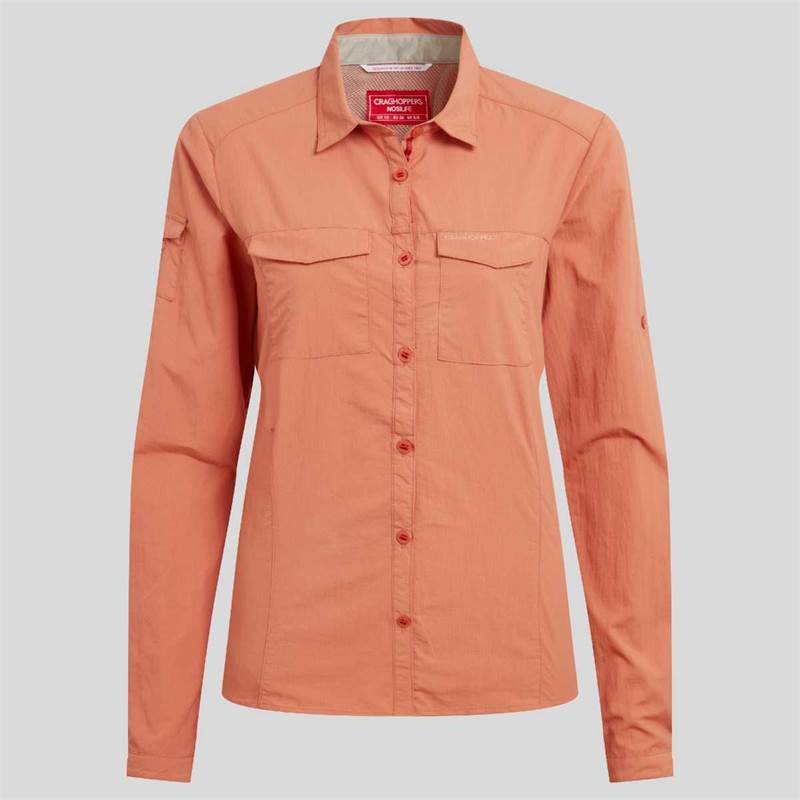 Craghoppers Womens NosiLife Adventure LS Shirt III-1