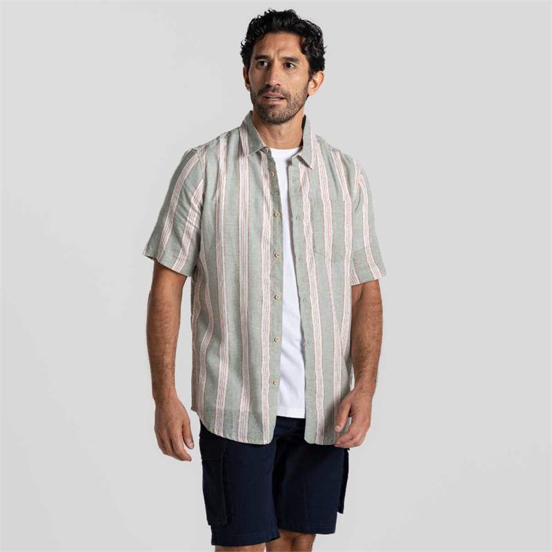 Craghoppers Mens Argino Short Sleeved Shirt-2