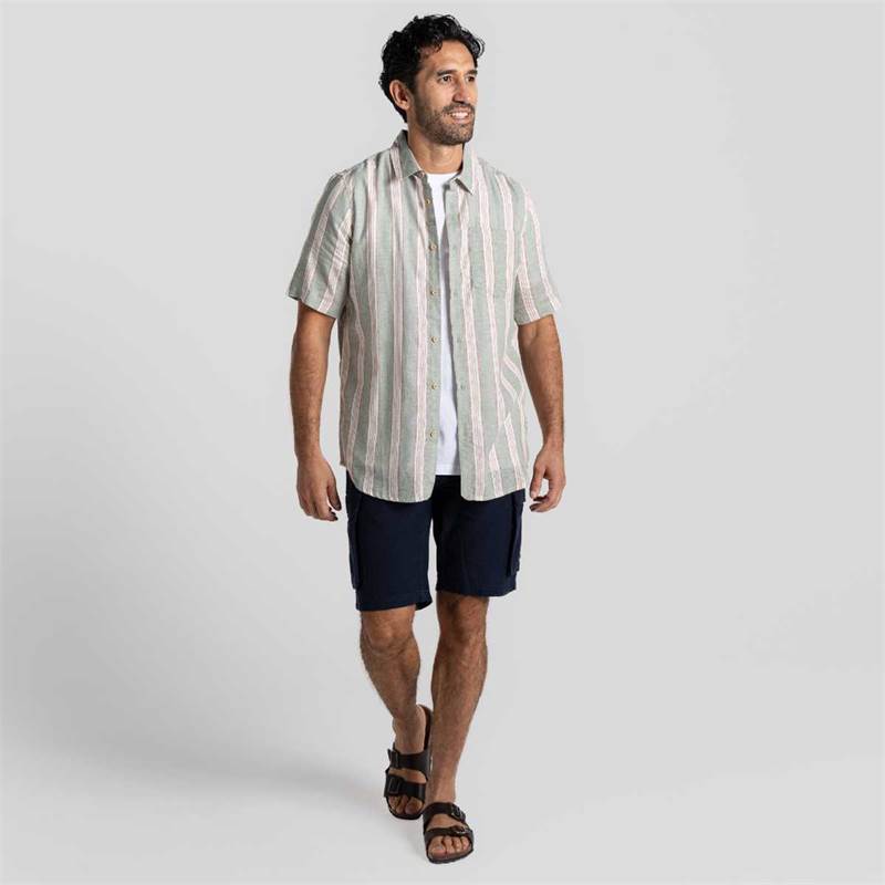 Craghoppers Mens Argino Short Sleeved Shirt-4