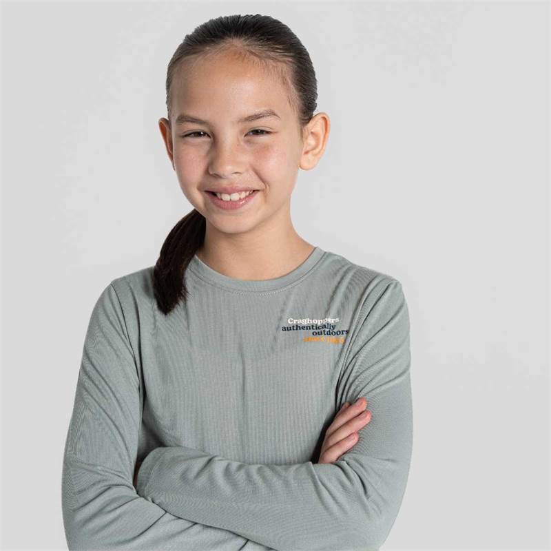 Craghoppers Unisex Kids NosiLife Cruz Long Sleeved T-Shirt.-5