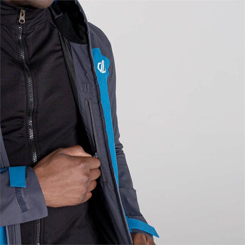 Dare2b Mens The Jenson Button Edit - Diluent III Waterproof Jacket-4
