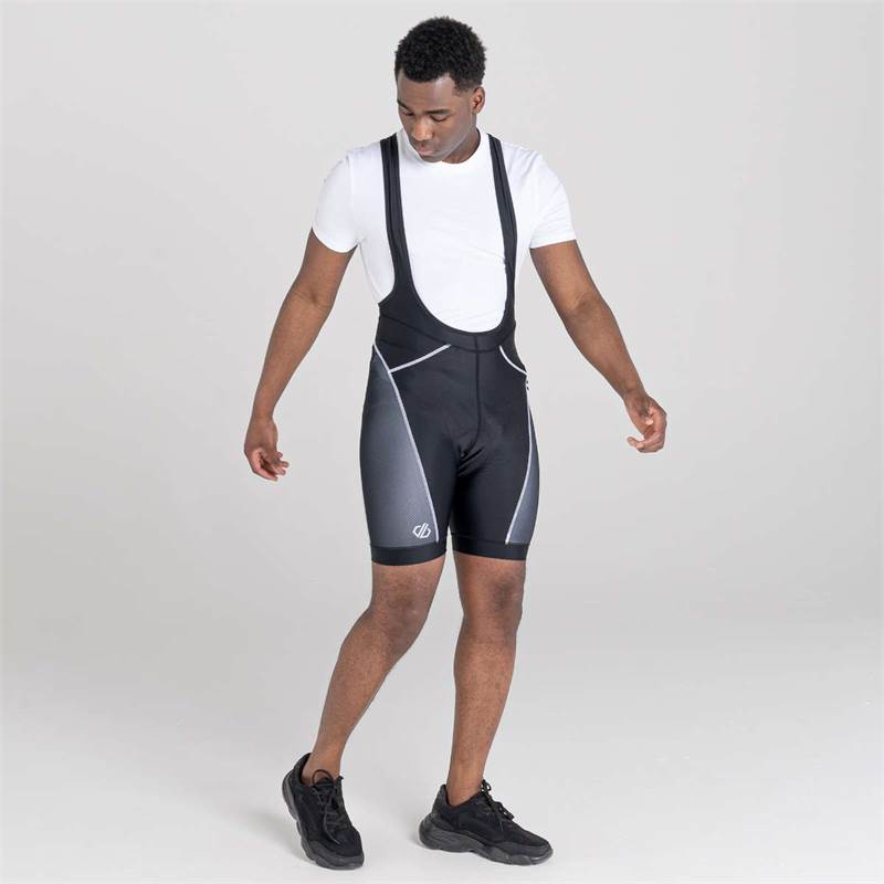 Dare2b Mens Ecliptic Bibbed Cycling Shorts.-1