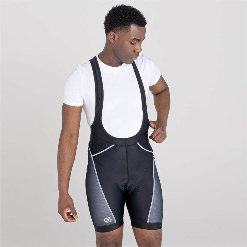 Dare2b Mens Ecliptic Bibbed Cycling Shorts.-3