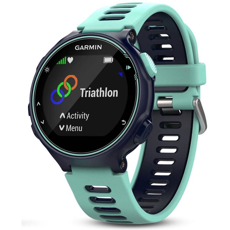 Garmin Forerunner 735XT GPS Wrist HR Multisport Watch - Midnight Blue/Frost Blue-2