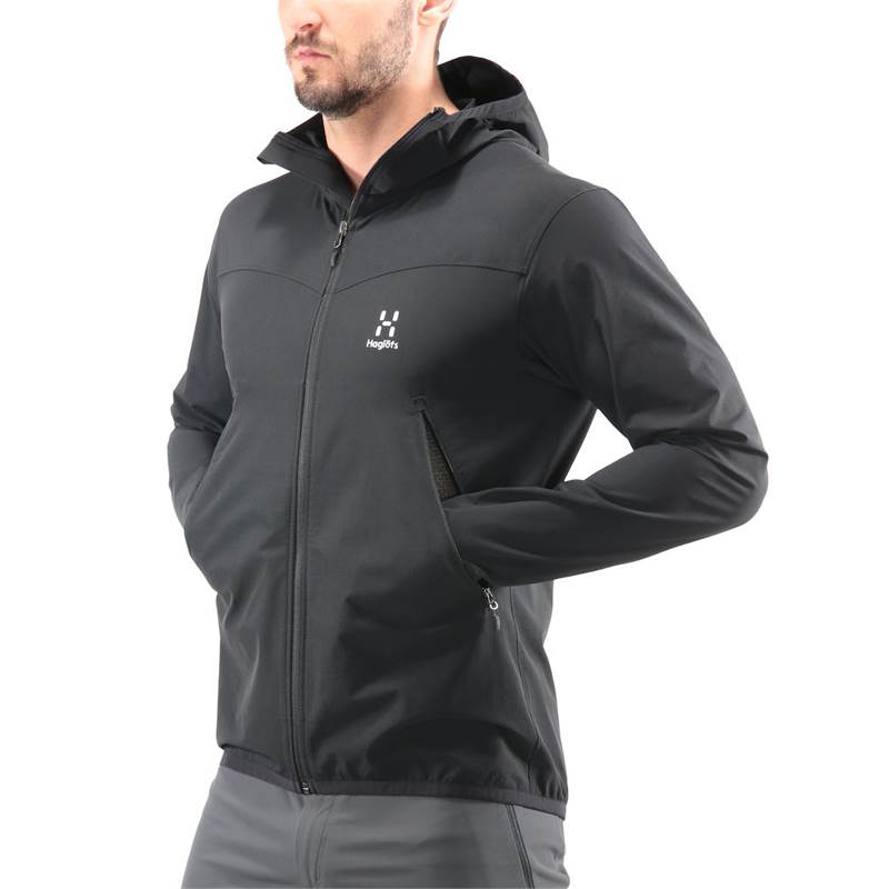 Haglofs Mens Natrix Hooded Softshell Jacket-3