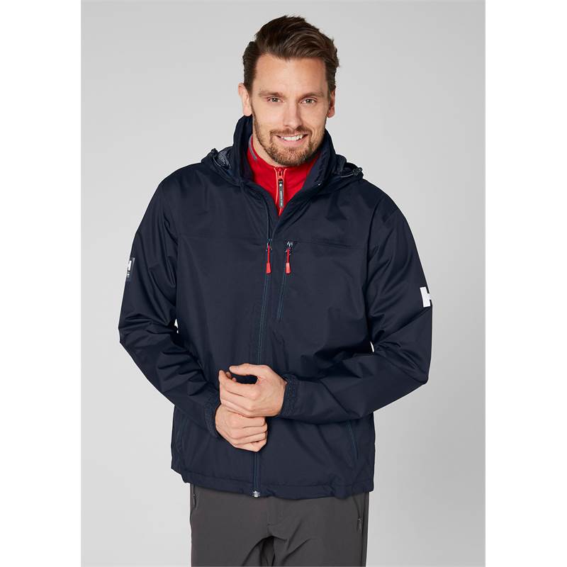 Helly Hansen Mens Crew Hooded Waterproof Jacket-2